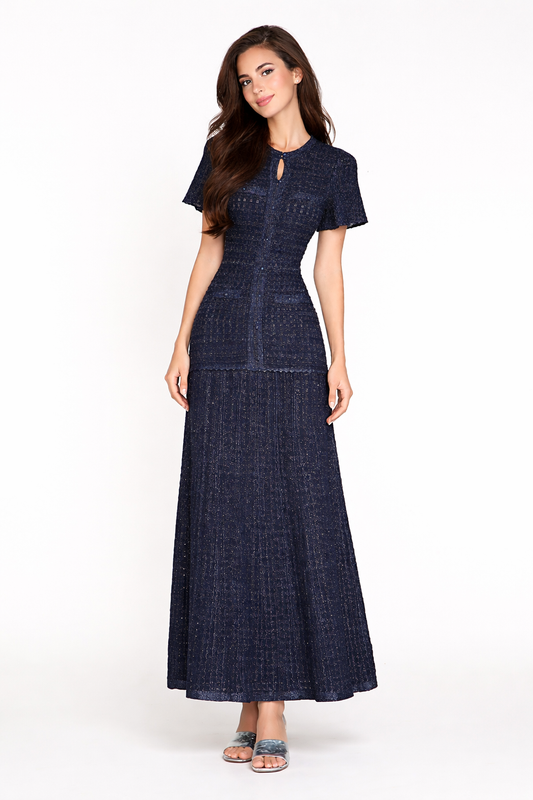 Strickkleid DIANE mit Glitzergarn