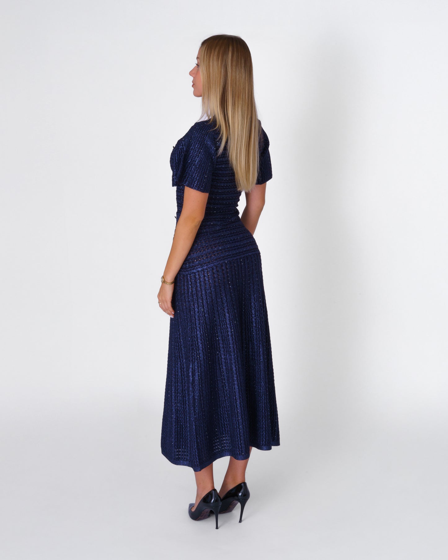 Strickkleid DIANE mit Glitzergarn
