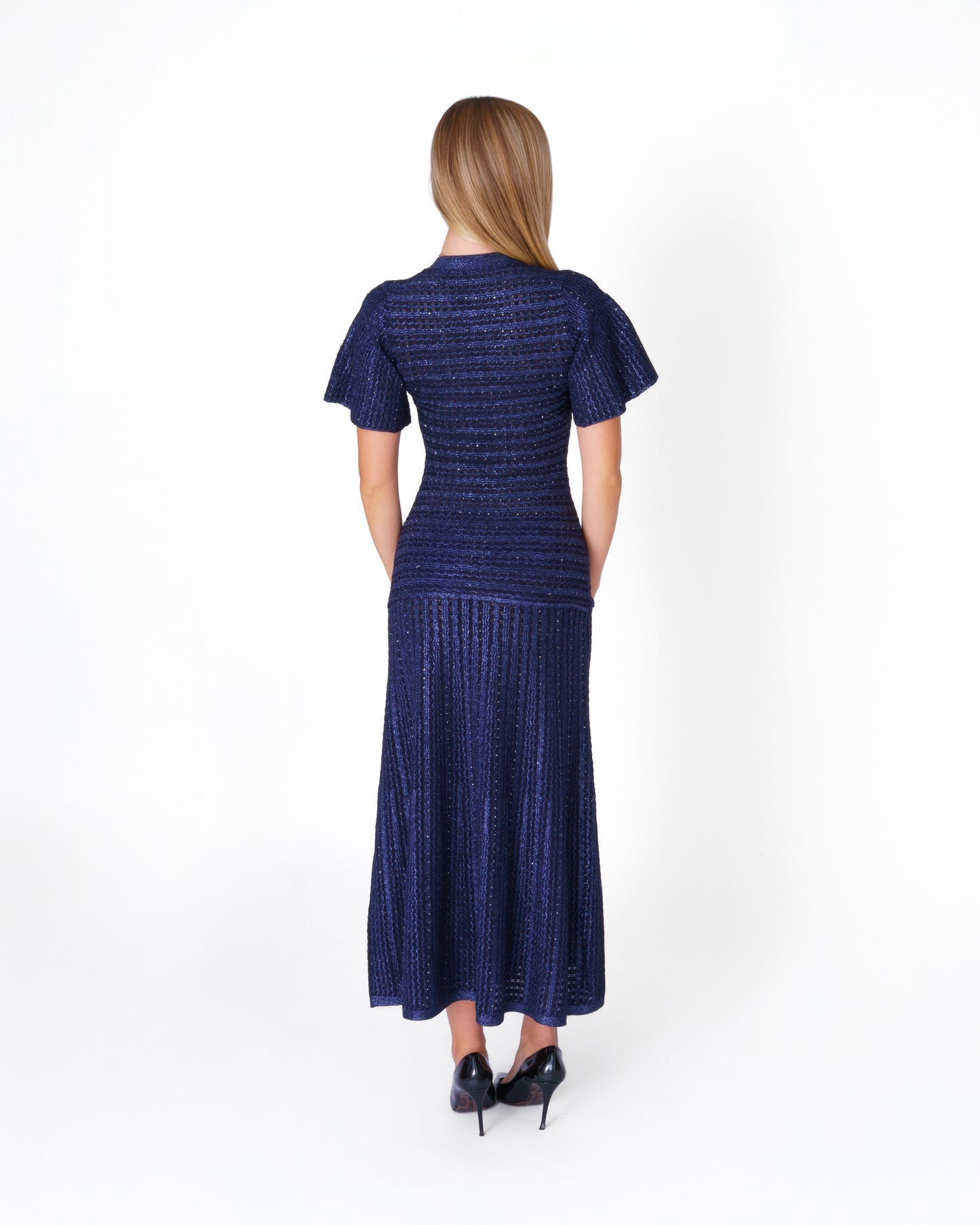 Strickkleid DIANE mit Glitzergarn